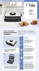 Fakir Taste N Joy Inox 2000 W Tost Makinesi
