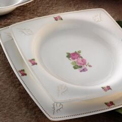AR 30049 Aryıldız Prestige Bone Porselen 83 Parça Yemek Takımı