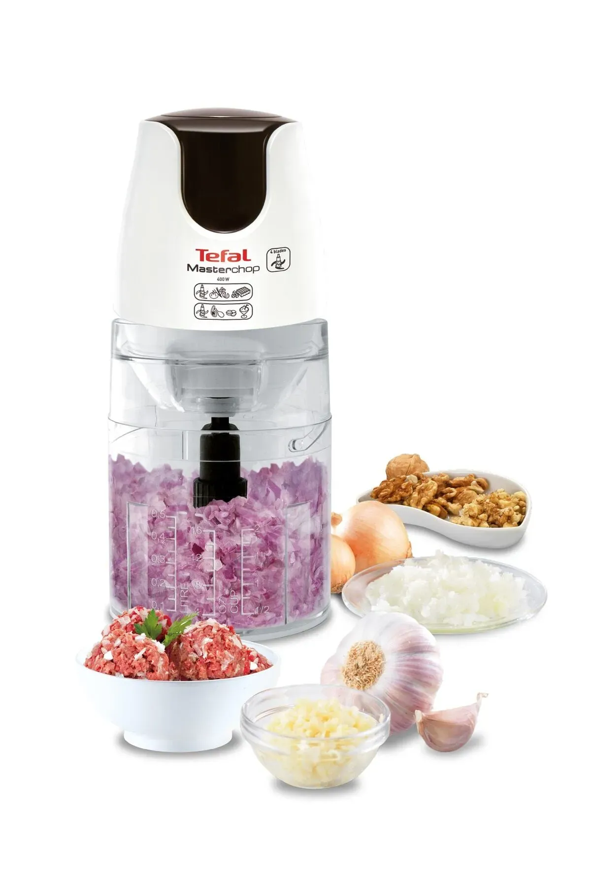 Tefal MasterChop XL 500 W 4 Bıçaklı Doğrayıcı