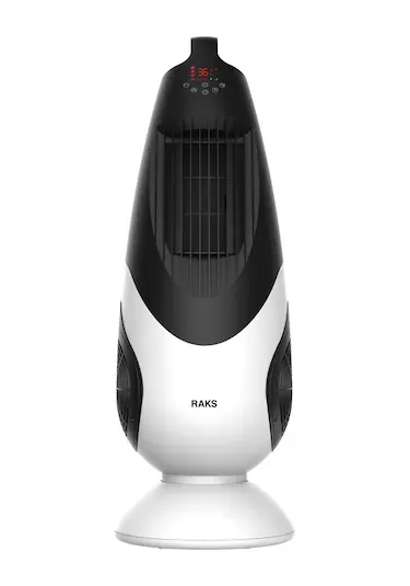 Raks Teos Plus Uzaktan Kumandalı Beyaz Kule Tipi Vantilatör
