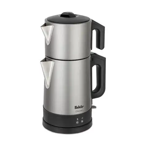 Fakir Chaizen Silver Stone 1800 W Çelik Demlikli Çay Makinesi