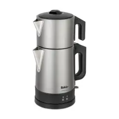 Fakir Chaizen Silver Stone 1800 W Çelik Demlikli Çay Makinesi